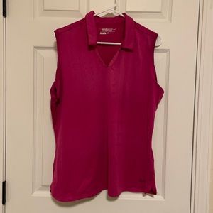 Nike sleeveless golf polo
